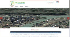Desktop Screenshot of aim-solutions.in